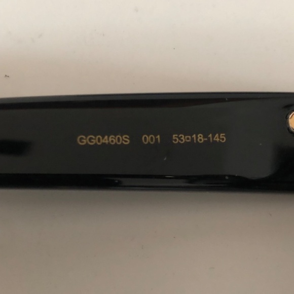 Gucci Black Cat Eye GG0460S Sunglasses - Picture 8 of 12